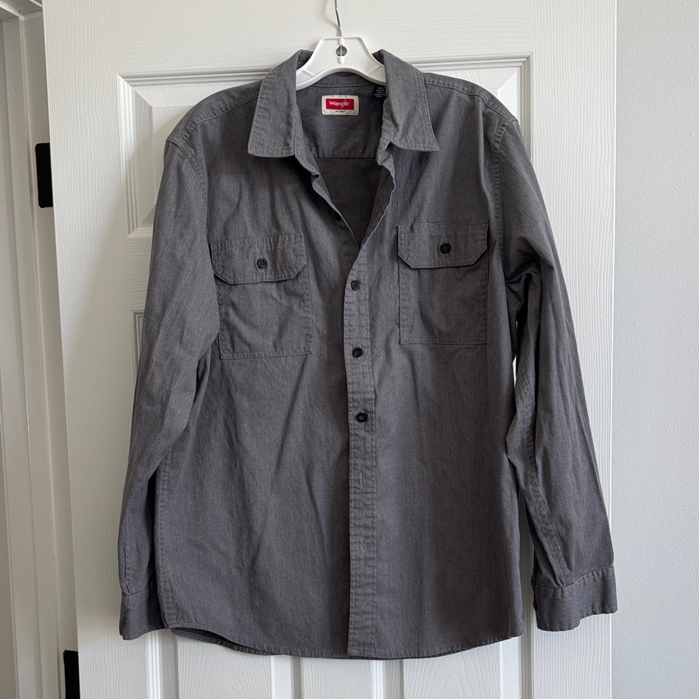 Wrangler Gray Casual Shirt